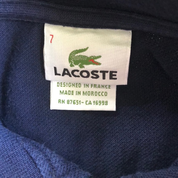 Lacoste Navy Blue Pullover - Picture 4 of 5